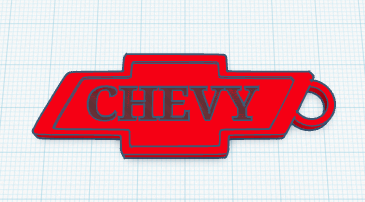 Chevy Keychain