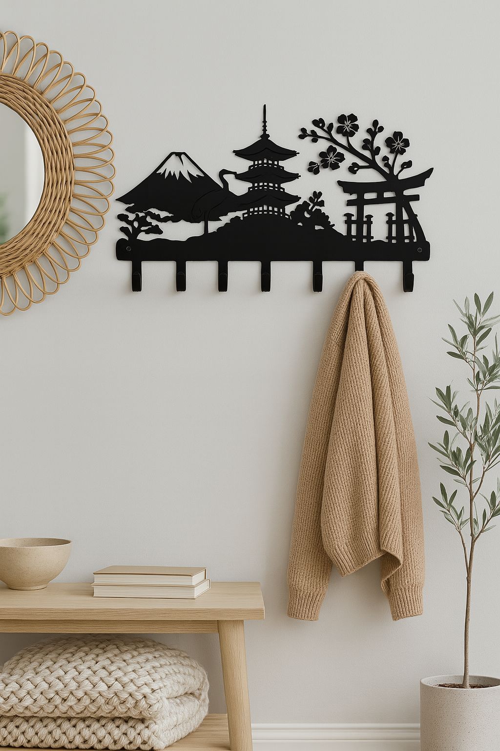 Japan Style Jacket Key Holder
