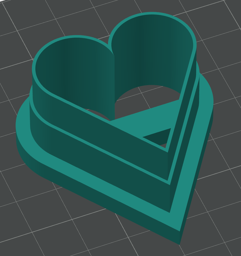 Heart shape cookie cutters