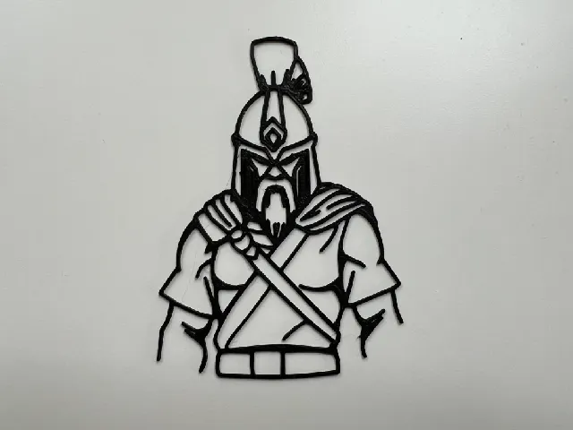 Warrior Wall Art #3