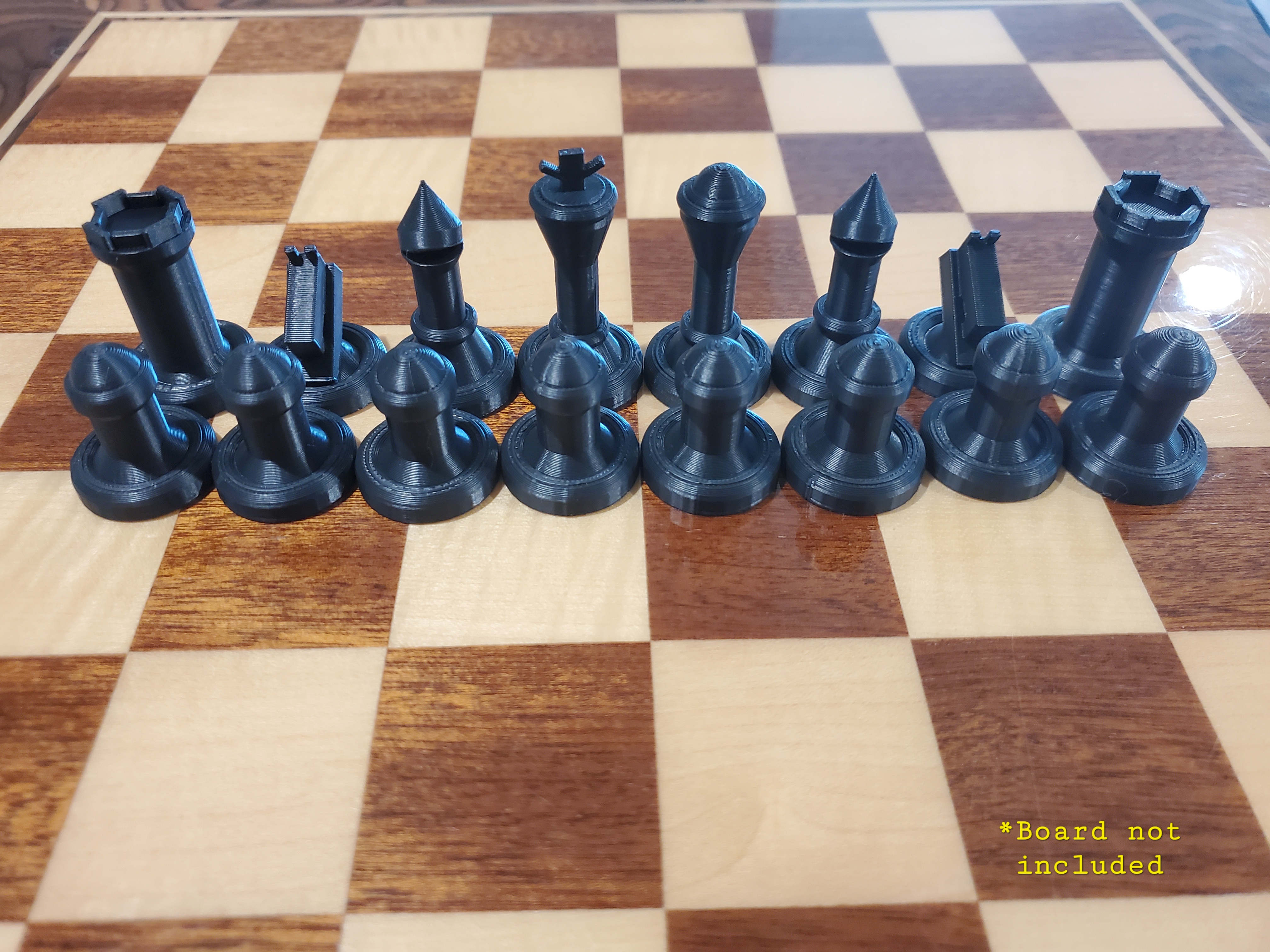 Miniatura 4 do modelo 3D The Simple Chess Set