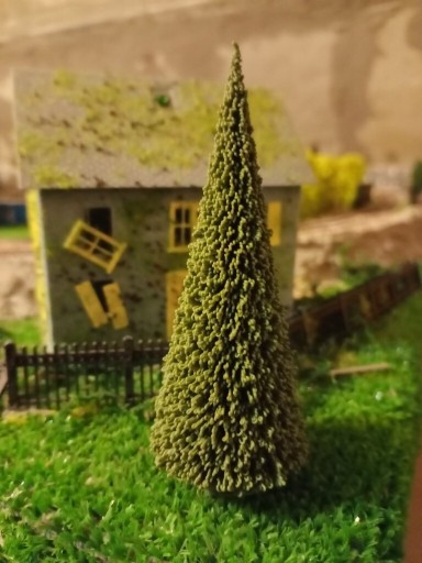 Christmasstree decorative/on the H0 model