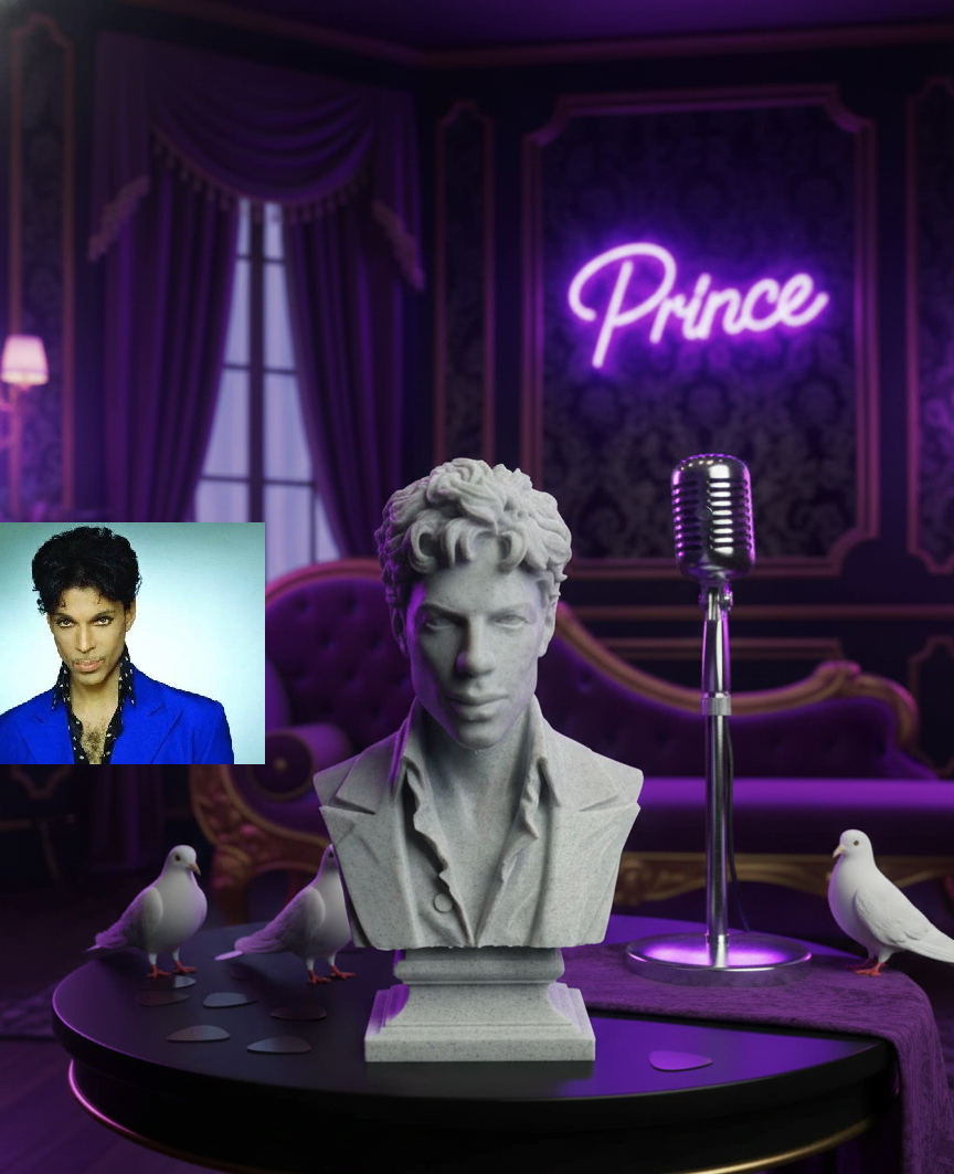 Prince Rogers Nelson — Bust