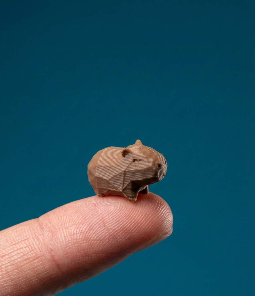 Low Poly Capybara Buddy