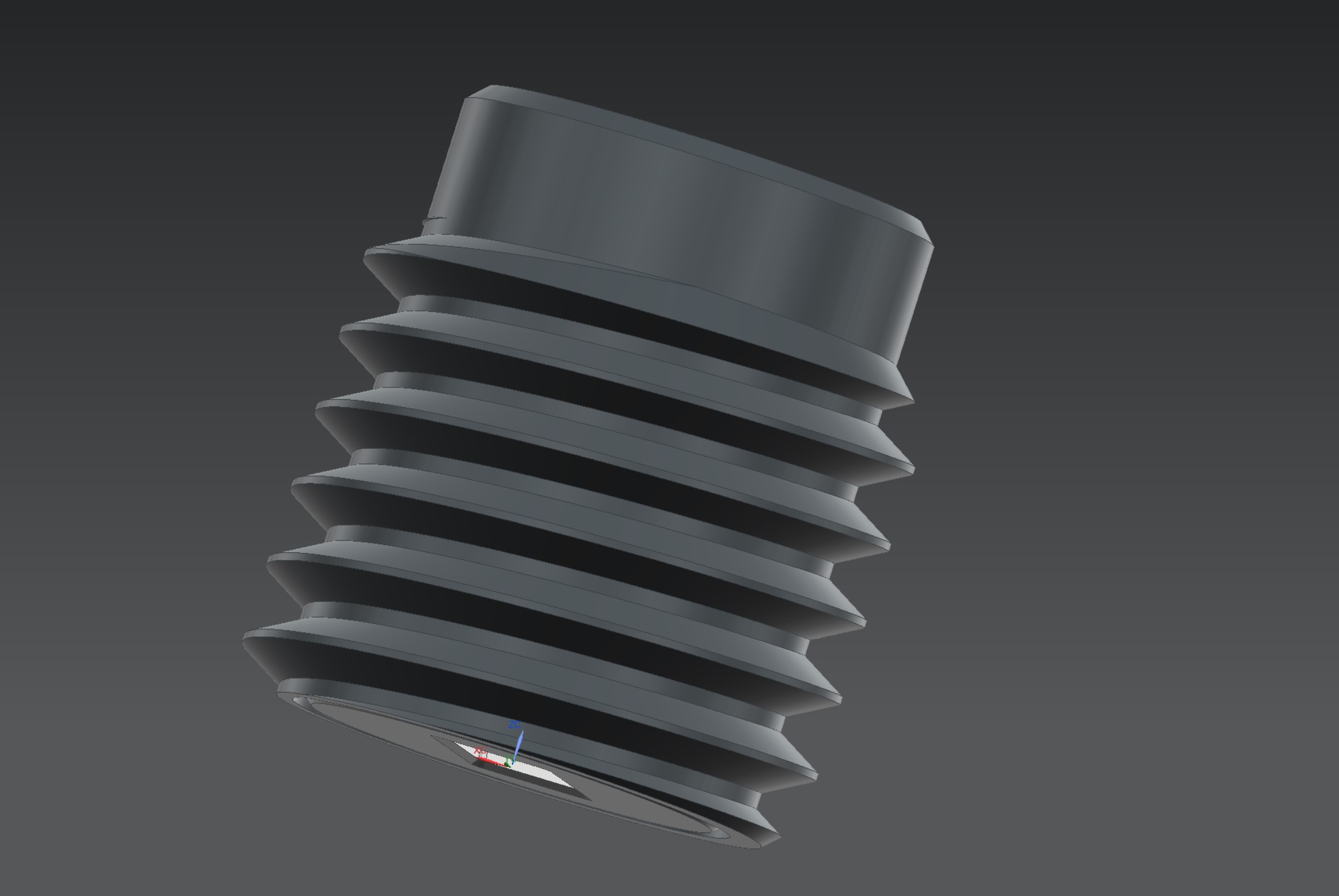 LampSocket with Mechanically Switchable LED Light for model Helferlein 13 - Little Helper / little bulb — miniatura 10