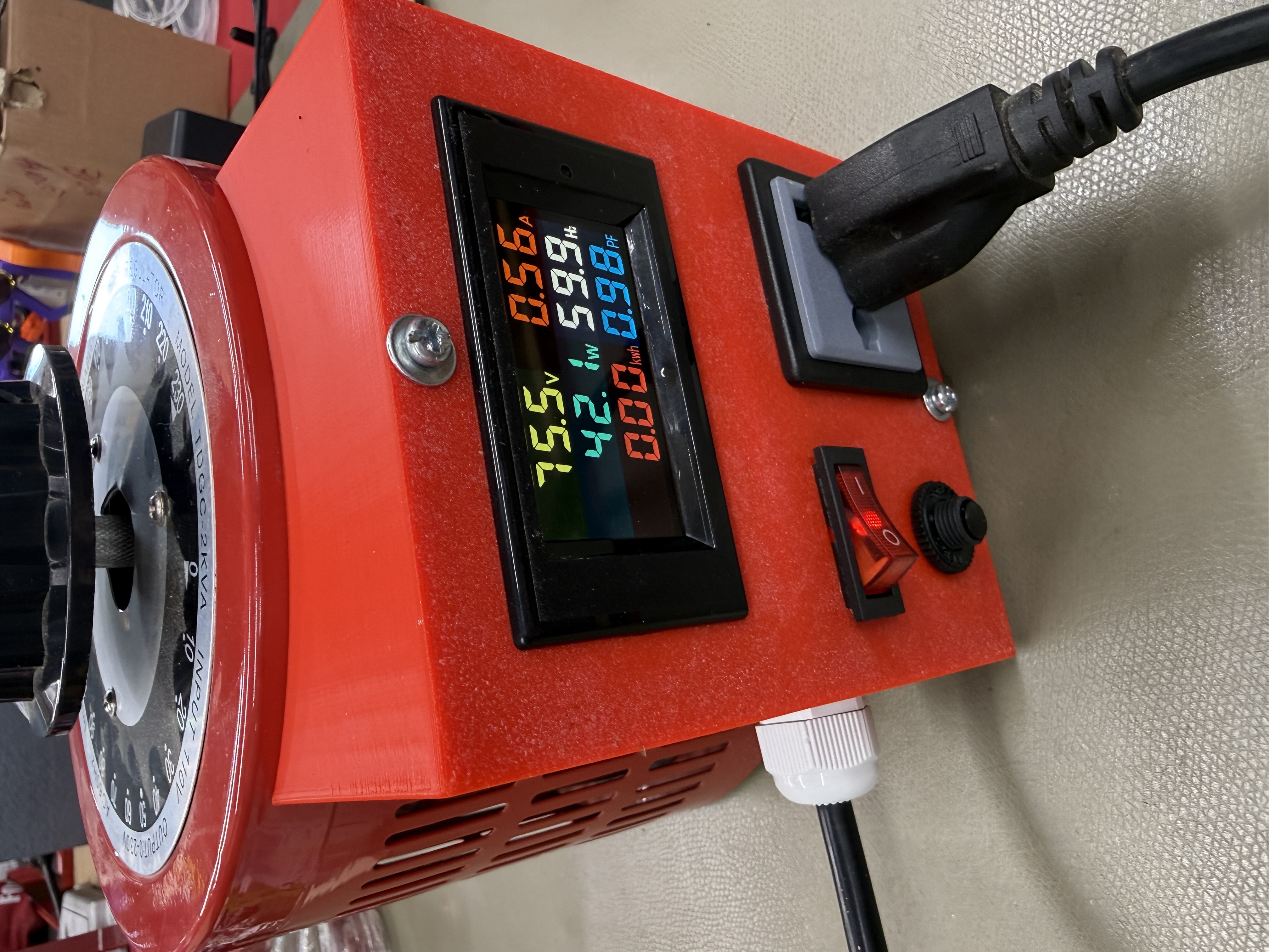 Autotransformer Digital Display Upgrade