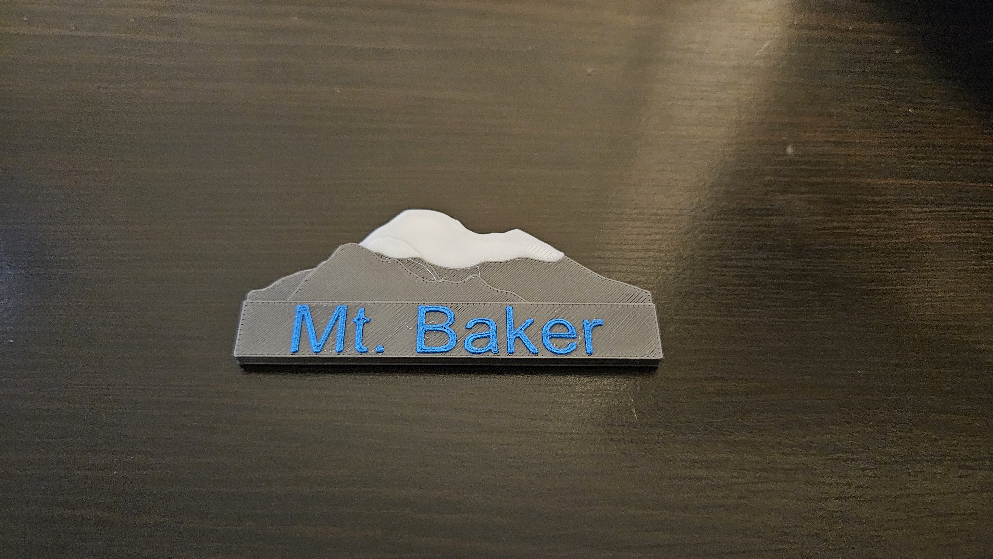 Mount Baker Fridge Magnet