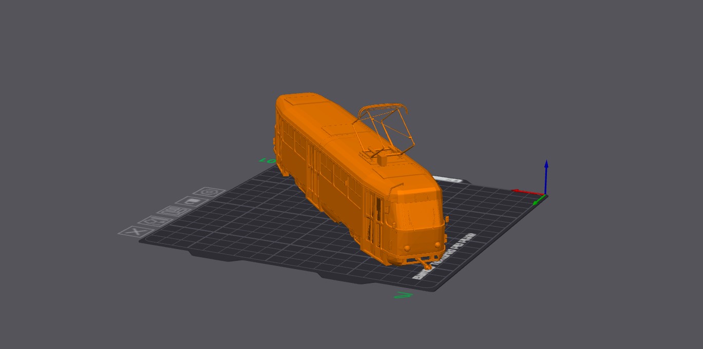 CKD Tatra T3 Low Poly