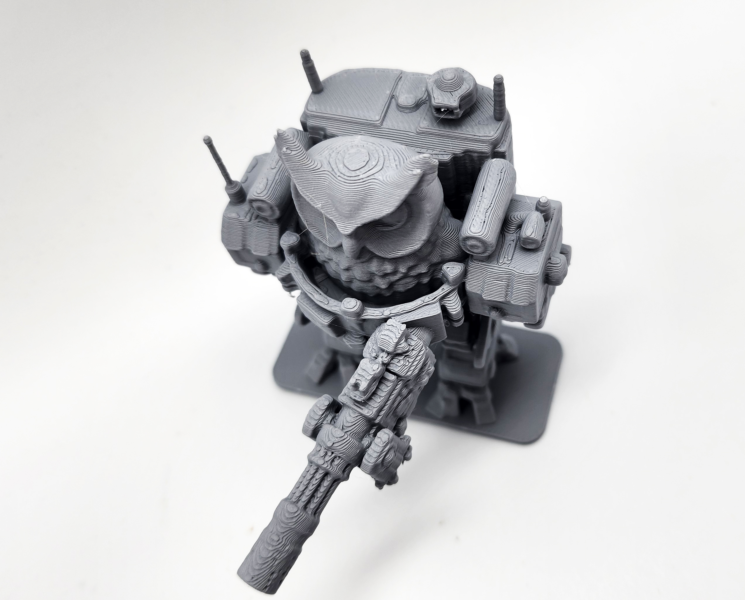 Miniatura 6 do modelo 3D Owl Mechwarrior