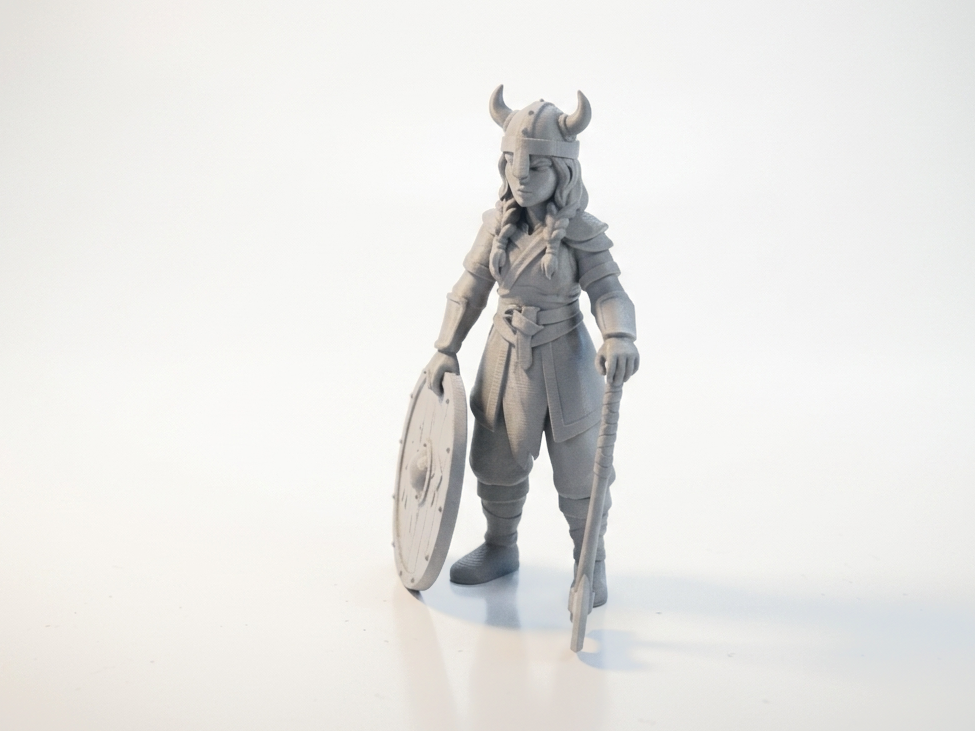 Viking Warrior Figurine Fantasy 3D Printable