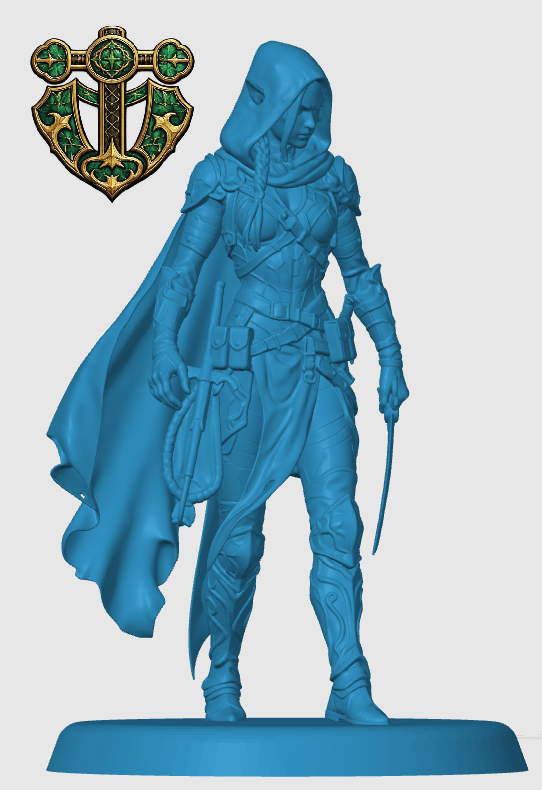 Drow Rogue — miniatura 3