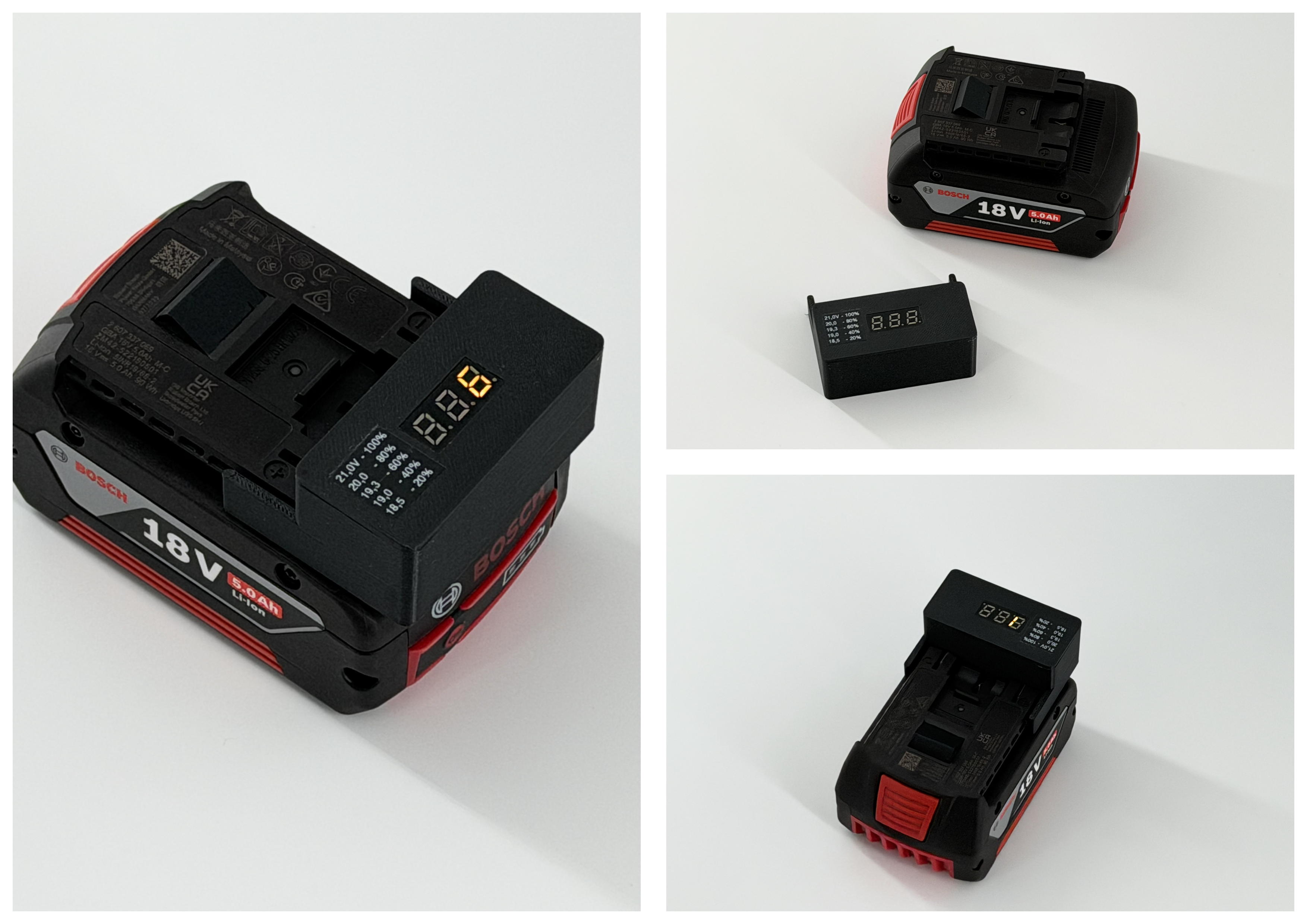 Bosch GBA 18V Battery tester
