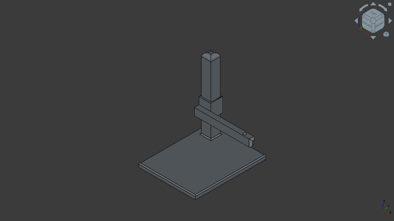 Dummy 3d printer