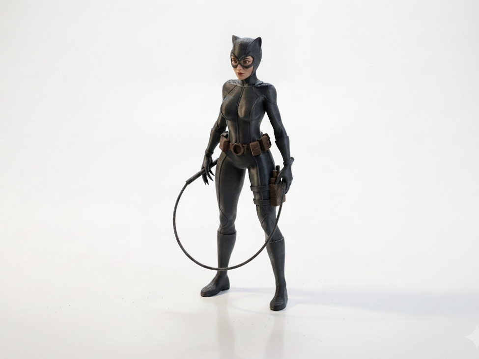 Catwoman Figurine DC Comics 3D Printable