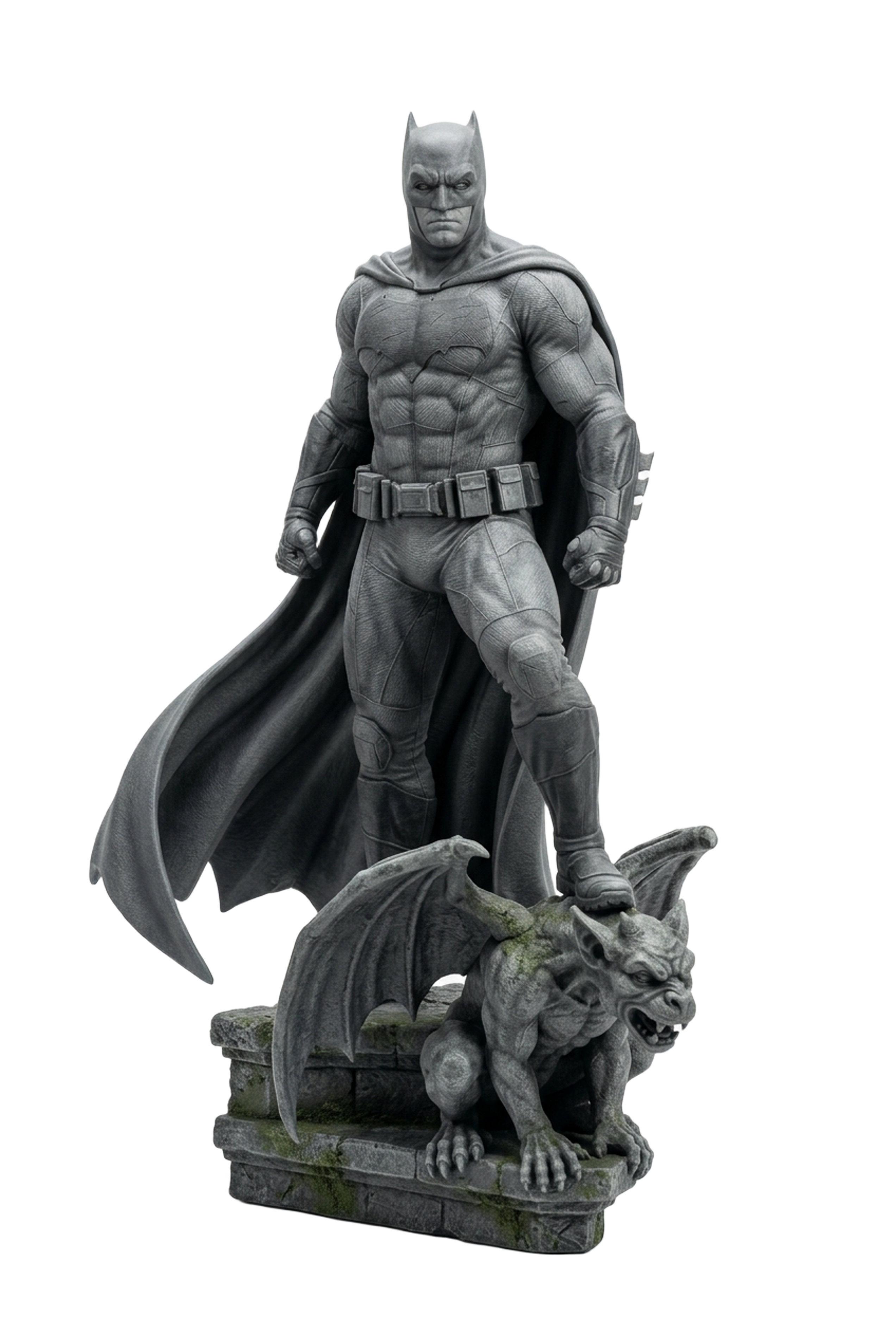 Absolute Batman Statue – Dark Knight on Gargoyle Base