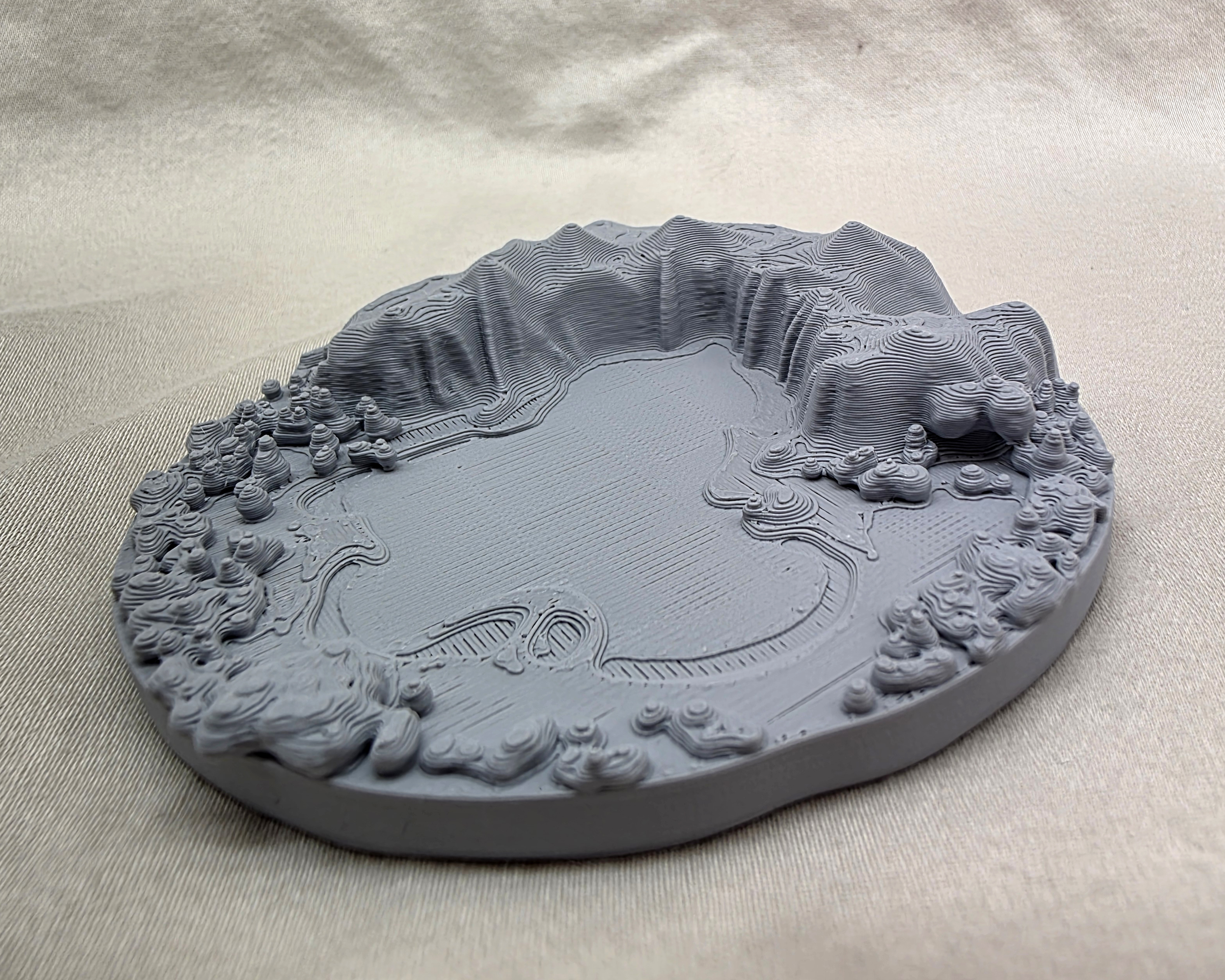 Mountain Lake Miniature