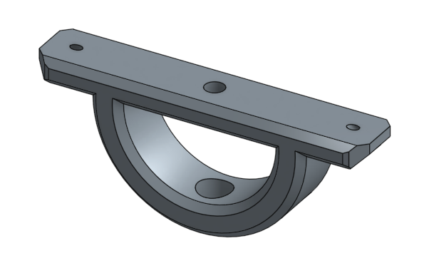 Ceiling or Wall Hook - Full Circle Design (Fully Editable)