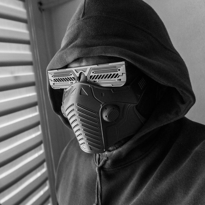 Cyber Mask 1 by flioink | Download free STL model | Printables.com