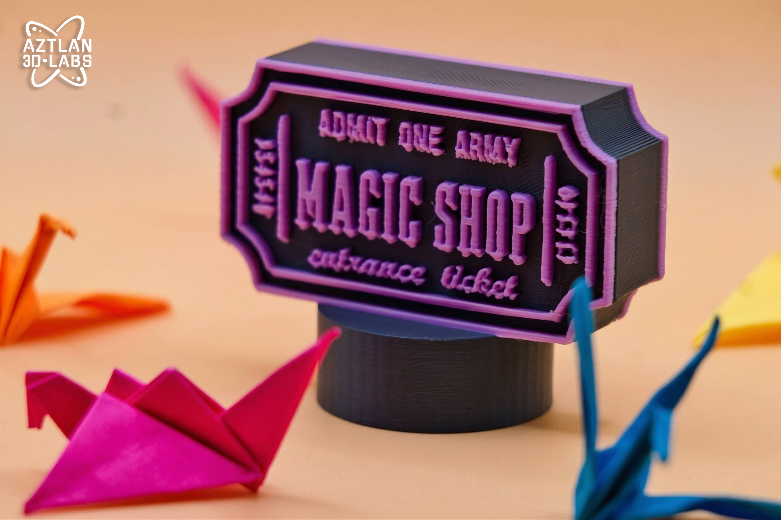 Army Bomb Hat / Topper - BTS Entrance Ticket. 3D model