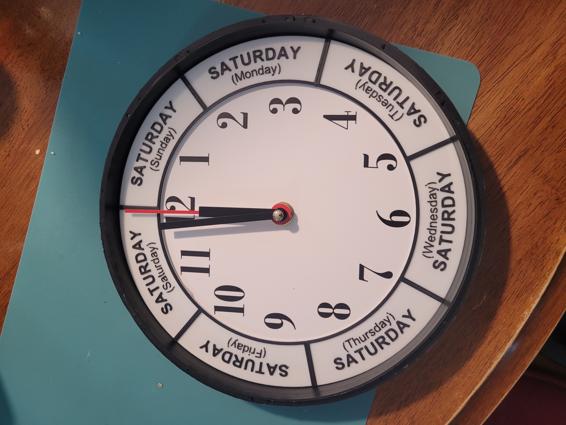 Dodgy Retirement Clock Mod