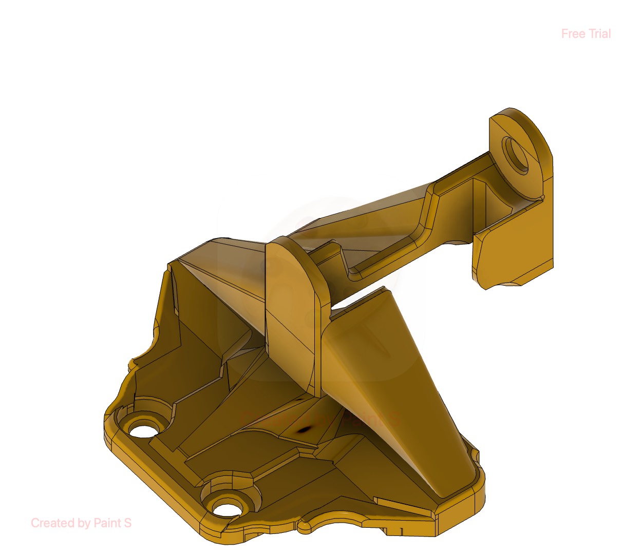 Layer.Shifted cable chain system - 4Pro Mount