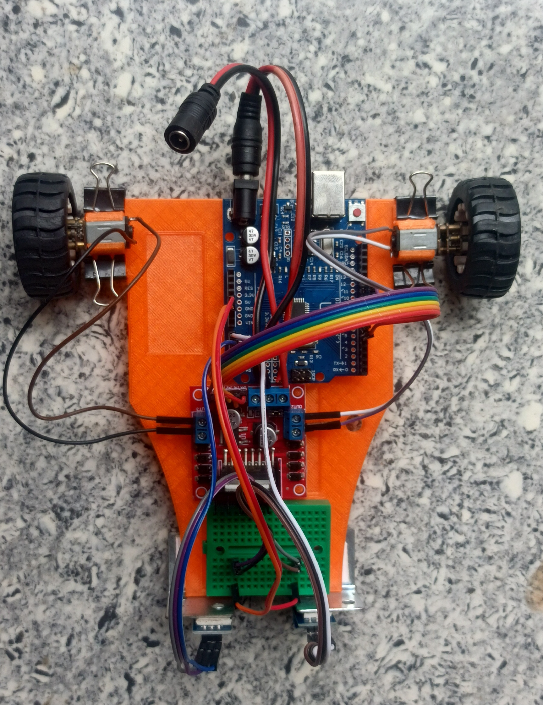 LINE FOLLOWER ROBOT MDV — STL Grátis | 3DFinder