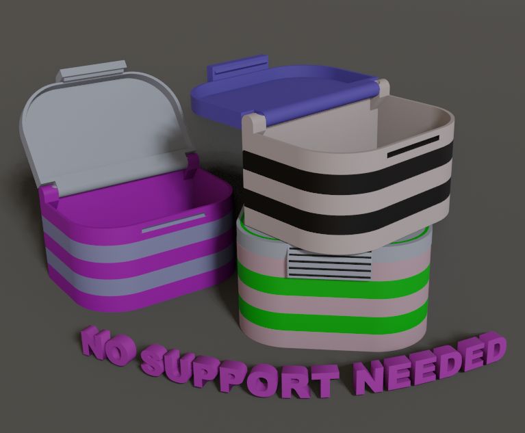 Storage box (Including 3mf file)