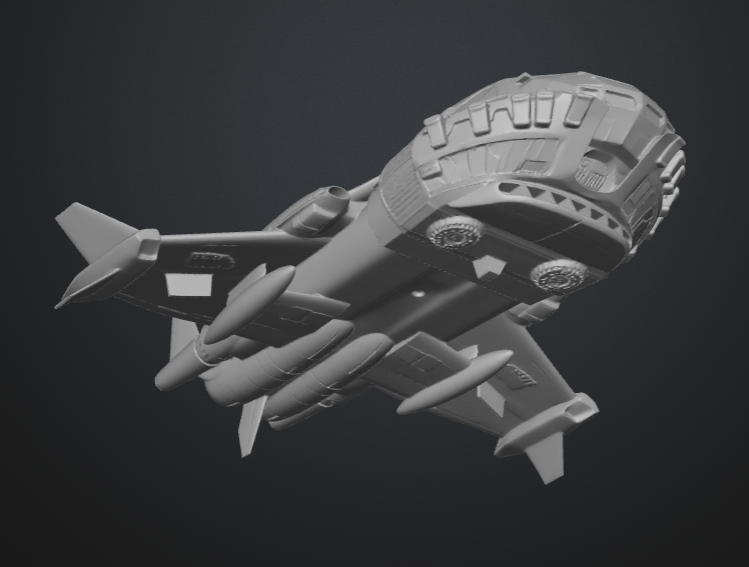 BattleTech Titan Class Dropship