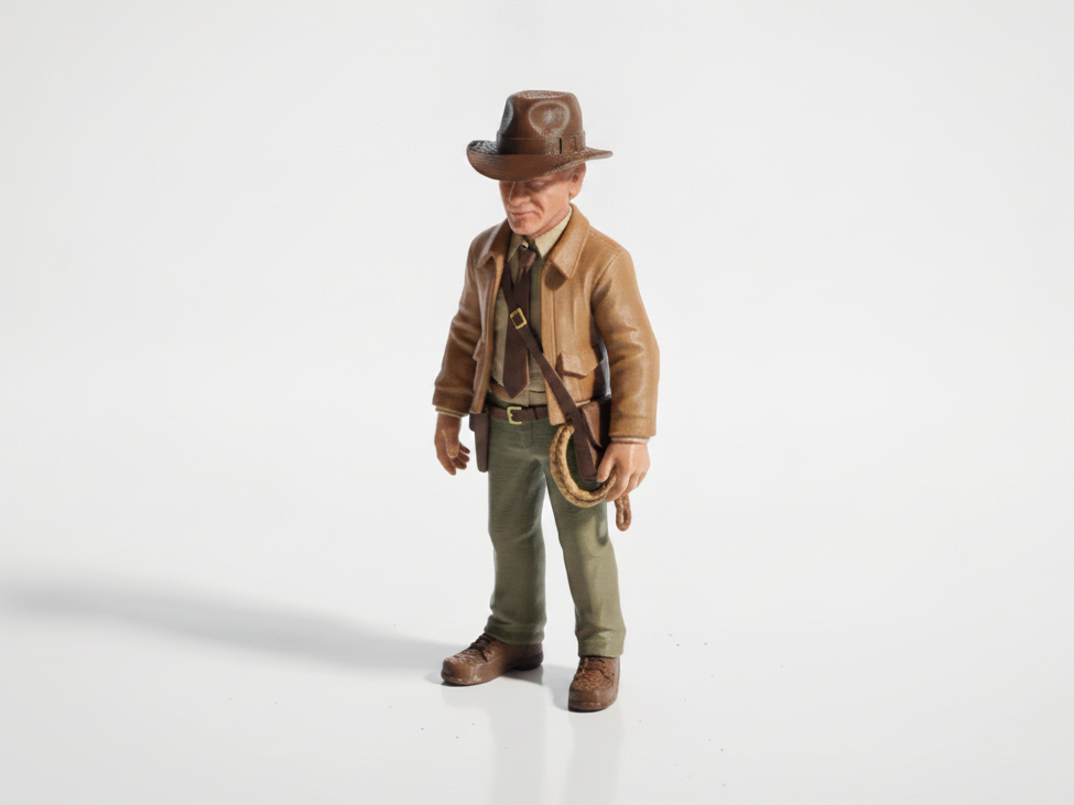 Indiana Jones Figurine Movies & TV Collectible 3D Printable
