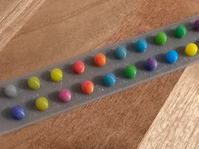 Snapmaker U1 full spectrum color test