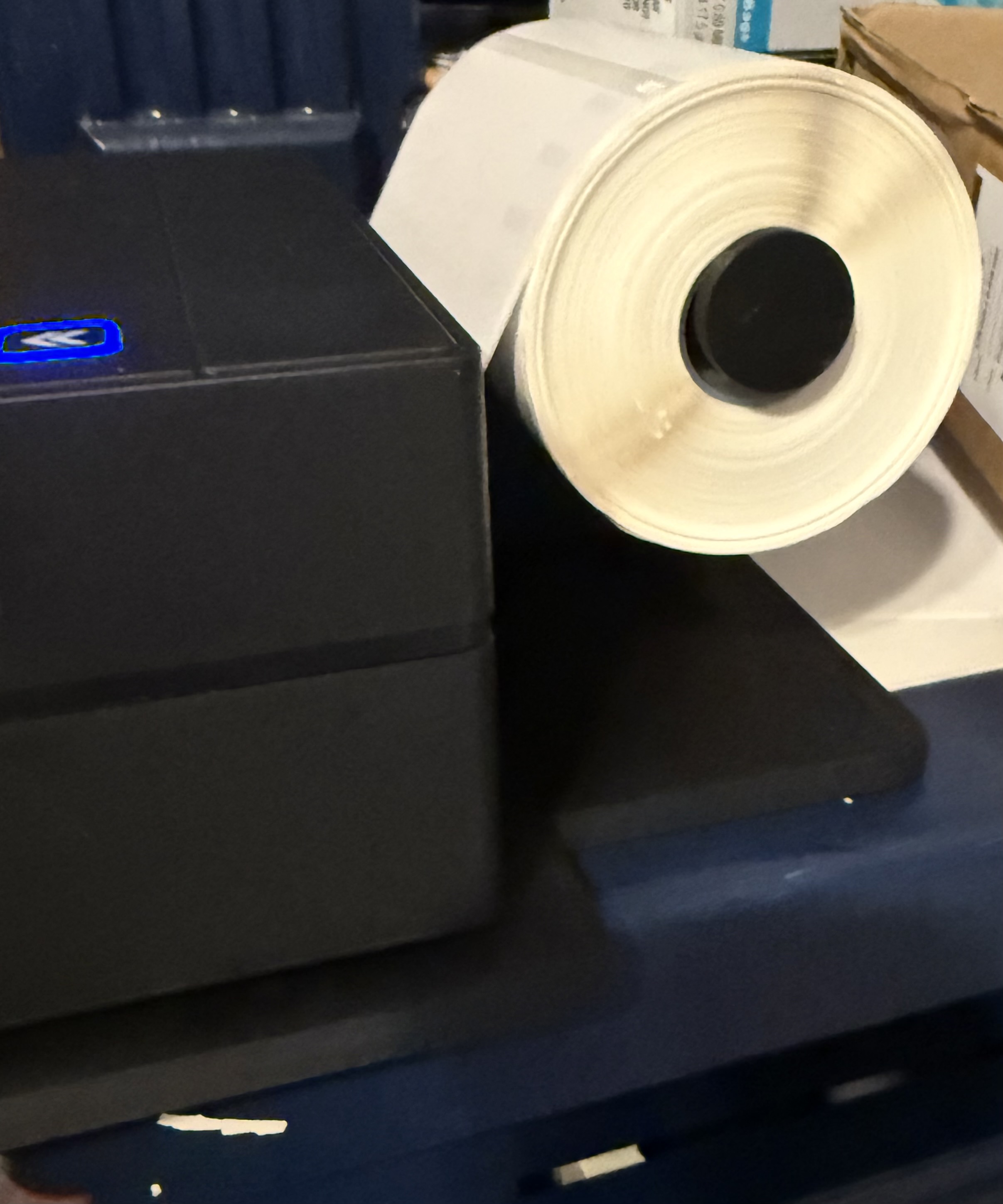 Thermal Printer Label Roll Holder