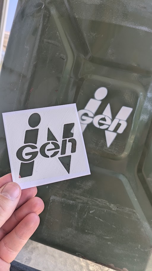Ingen Stencil (Jurassic Park)