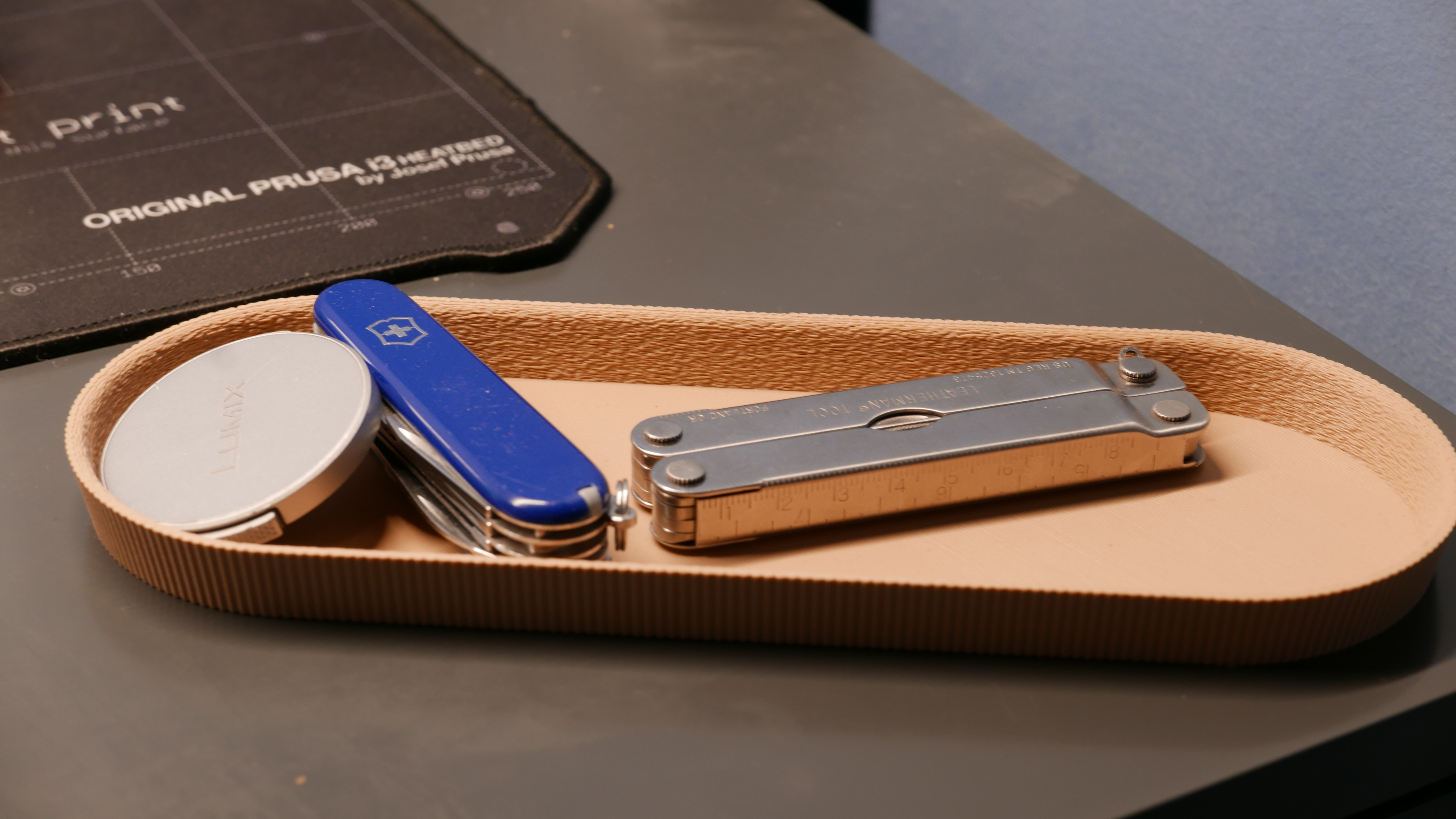 Miniatura 9 do modelo 3D Ribbed Catchall Tray