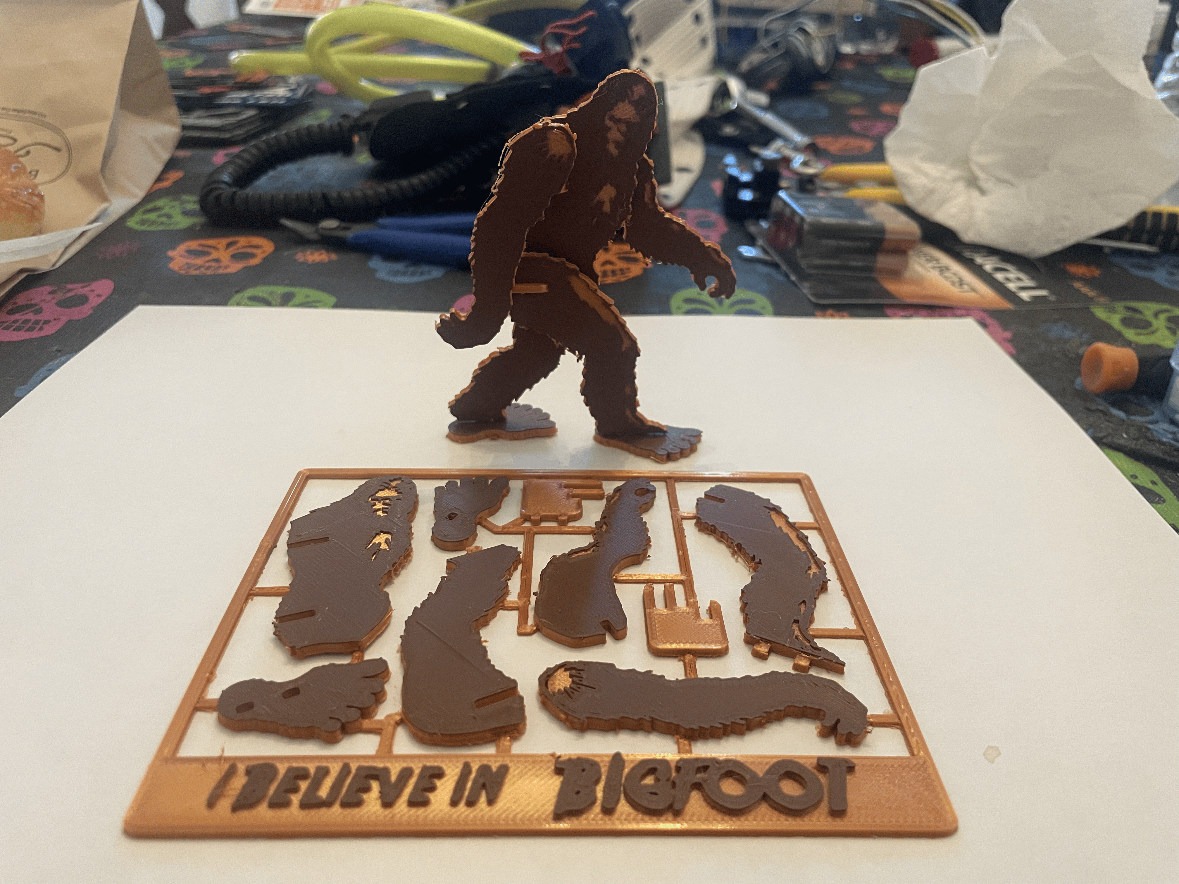 Bigfoot - a Cryptid Kit Card