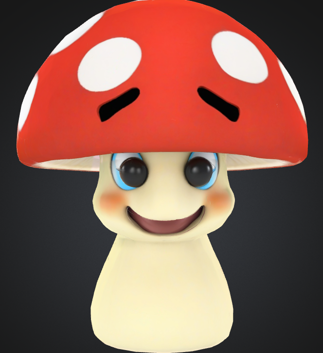 Creepy Smile Mushroom