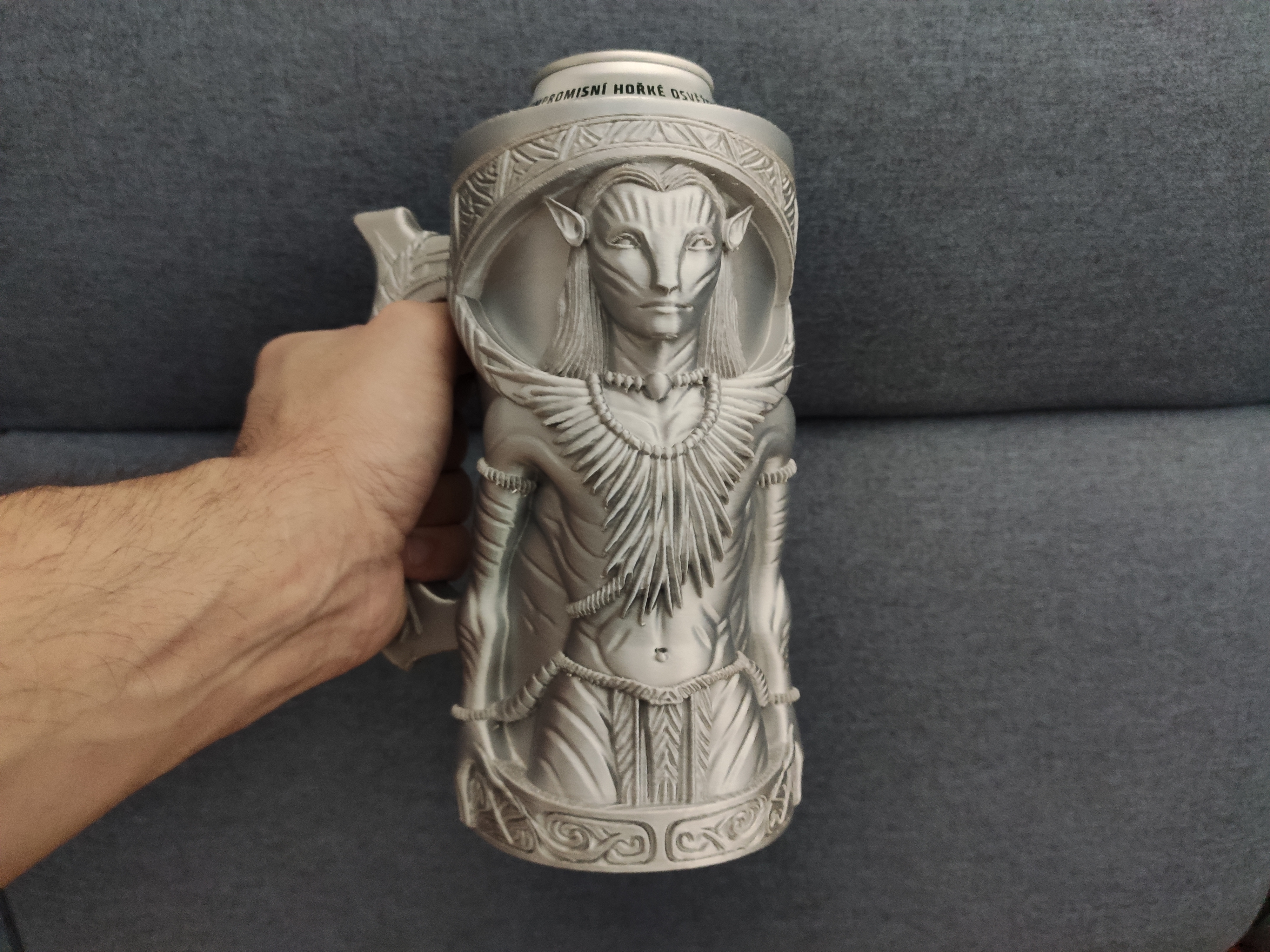 Na'vi (Avatar) Can Holder / Beer mug
