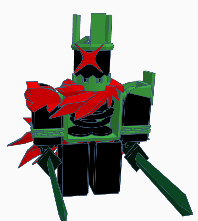 REWORK Articulated 1x1x1x1 Roblox Figure (Classic and Forsaken)