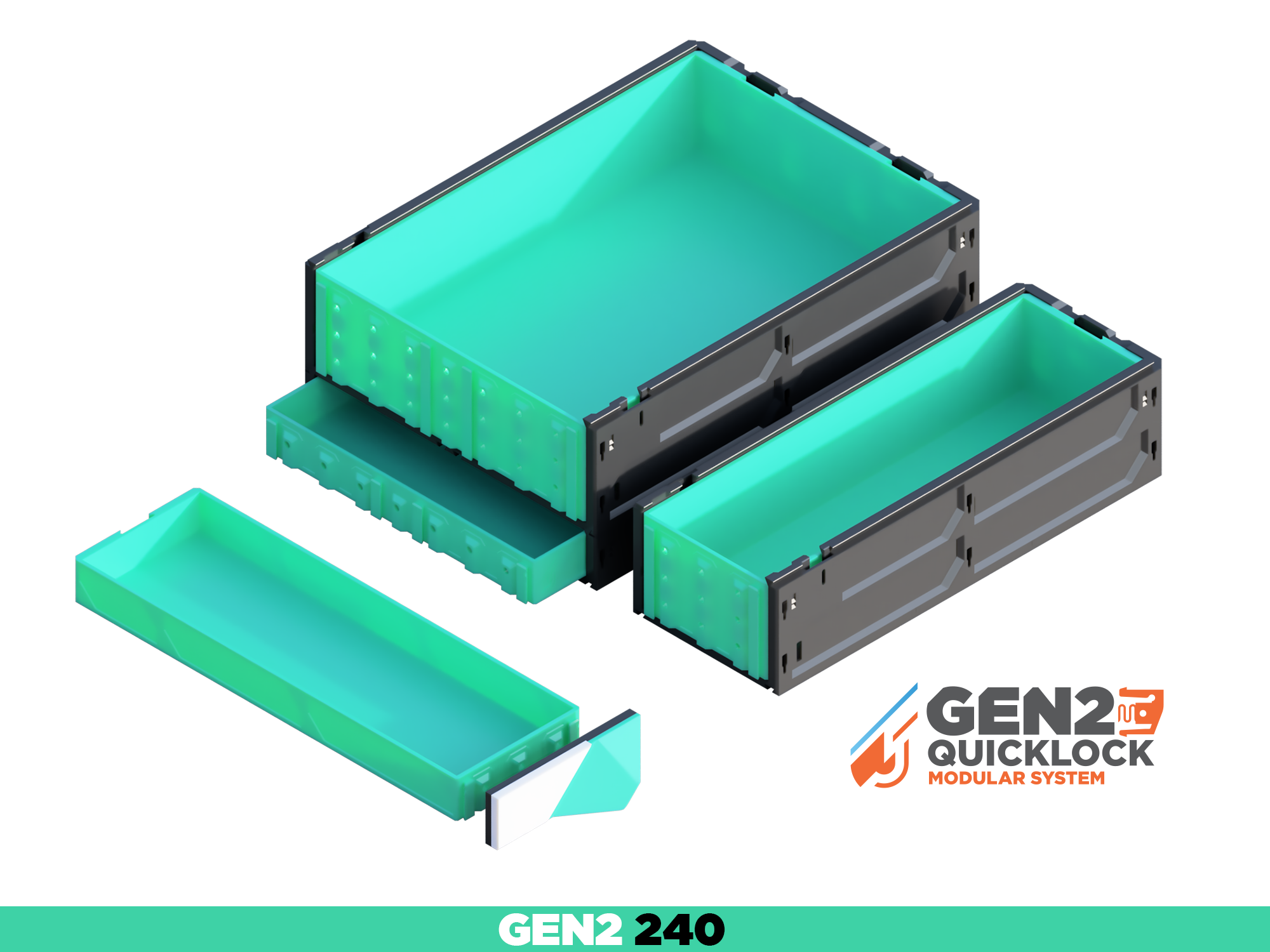 GEN2 240 Decor Drawers - All