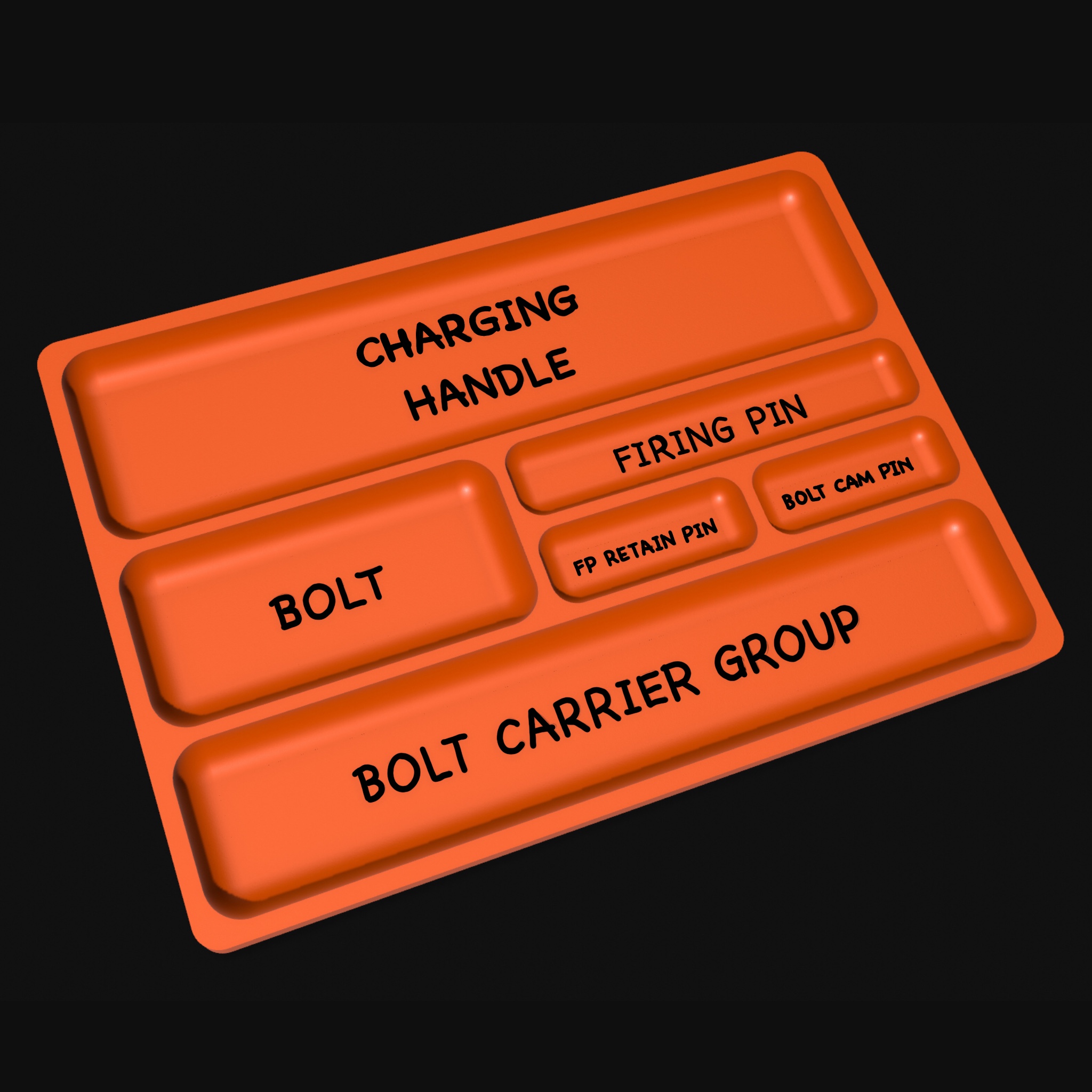 AR Bolt Carrier Group Tray