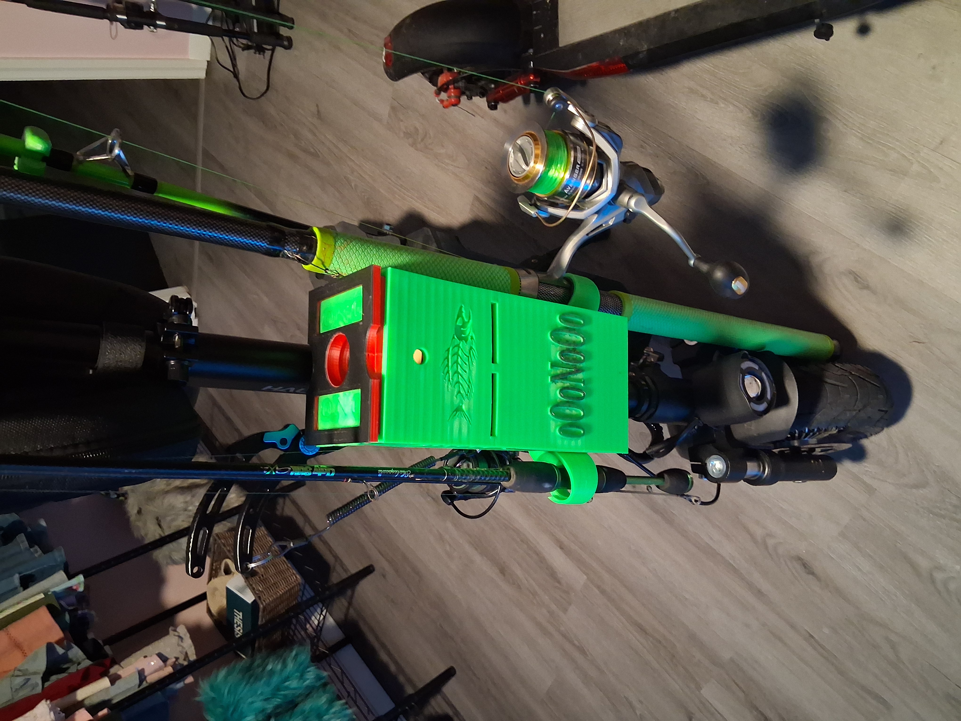 Scooter Storage/FishNpole Holders/LiveWell/TackleBox