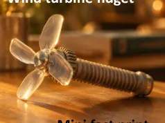 Wind turbine fidget