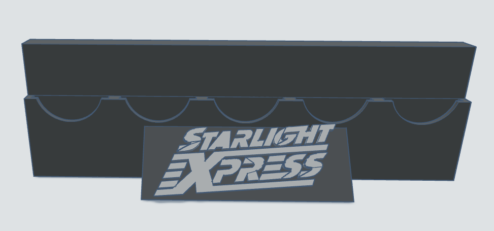Starlight Express Poker Coin Holders