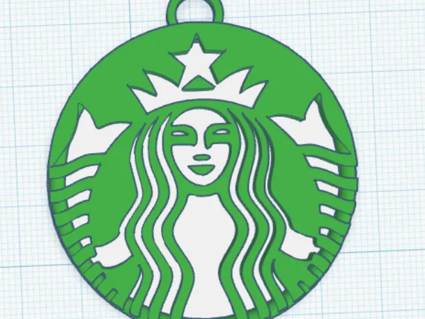 Starbucks Keychain/Ornament