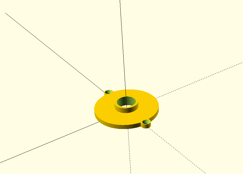 [Parametric] Bushing - like addon for Parkside Performance router plunger PMFAP 20-Li