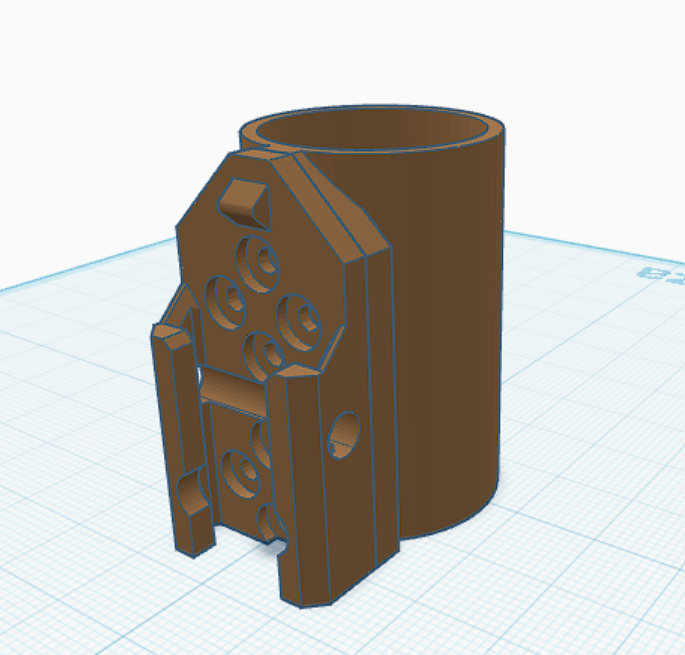 Nerf 1 inch (25mm) flashlight holder — miniatura 3