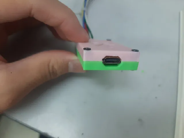 Type C Pi Pico case for input shaping