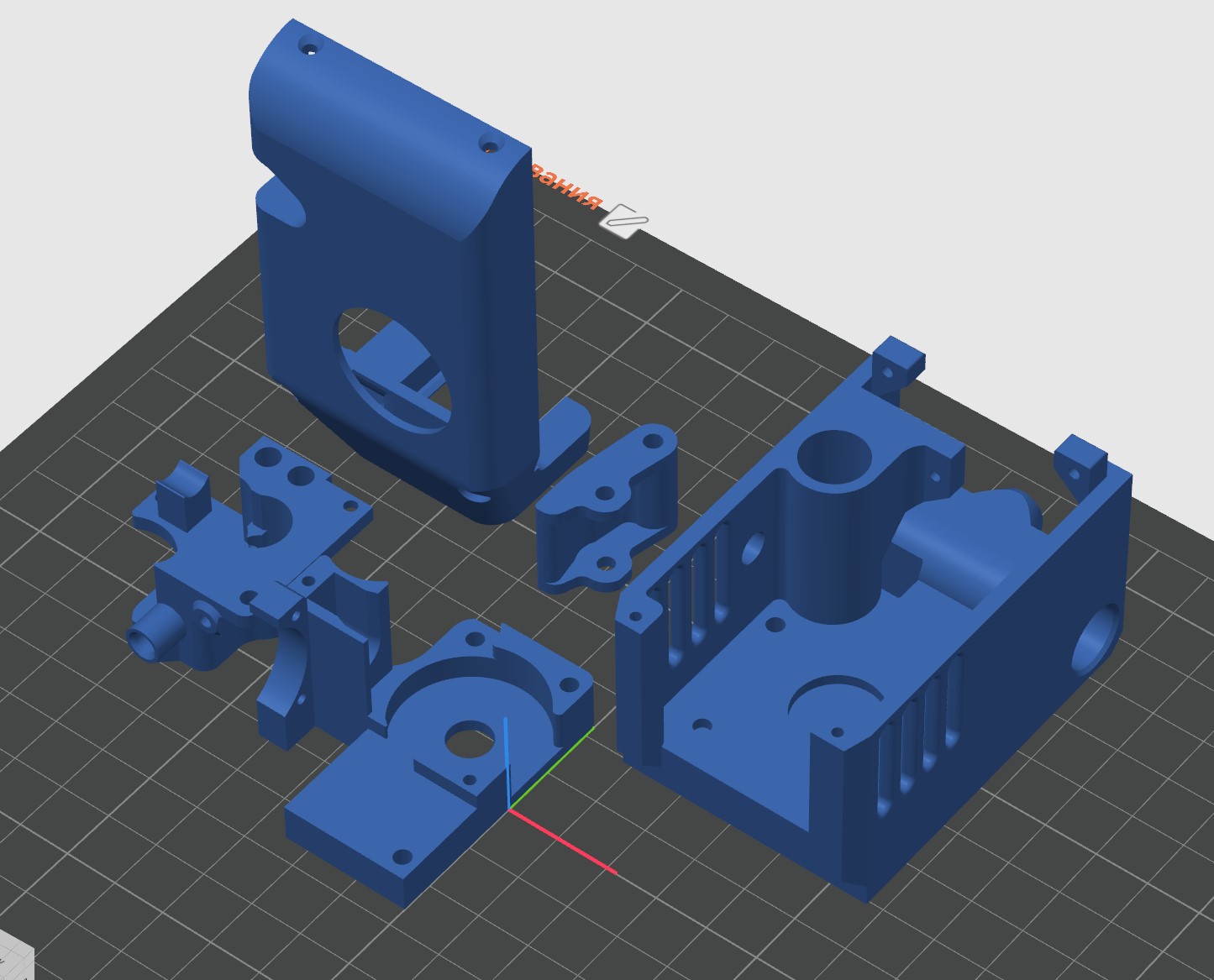 Compact direct extruder for Ultimaker 2 Plastmaska — thumbnail 5