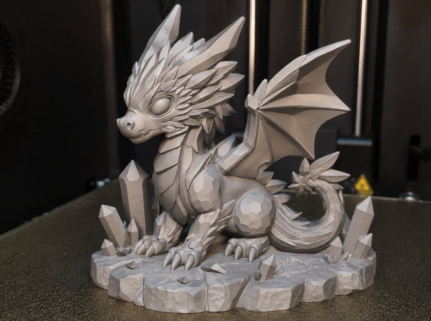 Crystal dragon cute