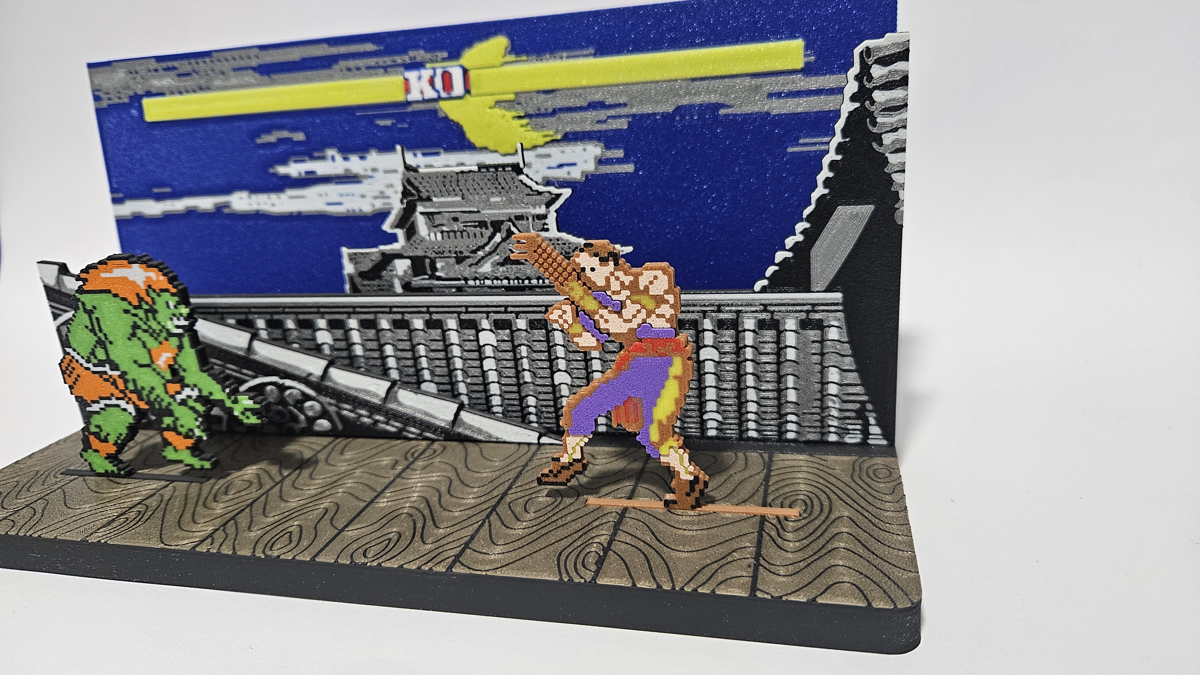 Vega SF2- Classic Edition (Diorama & Keychain)