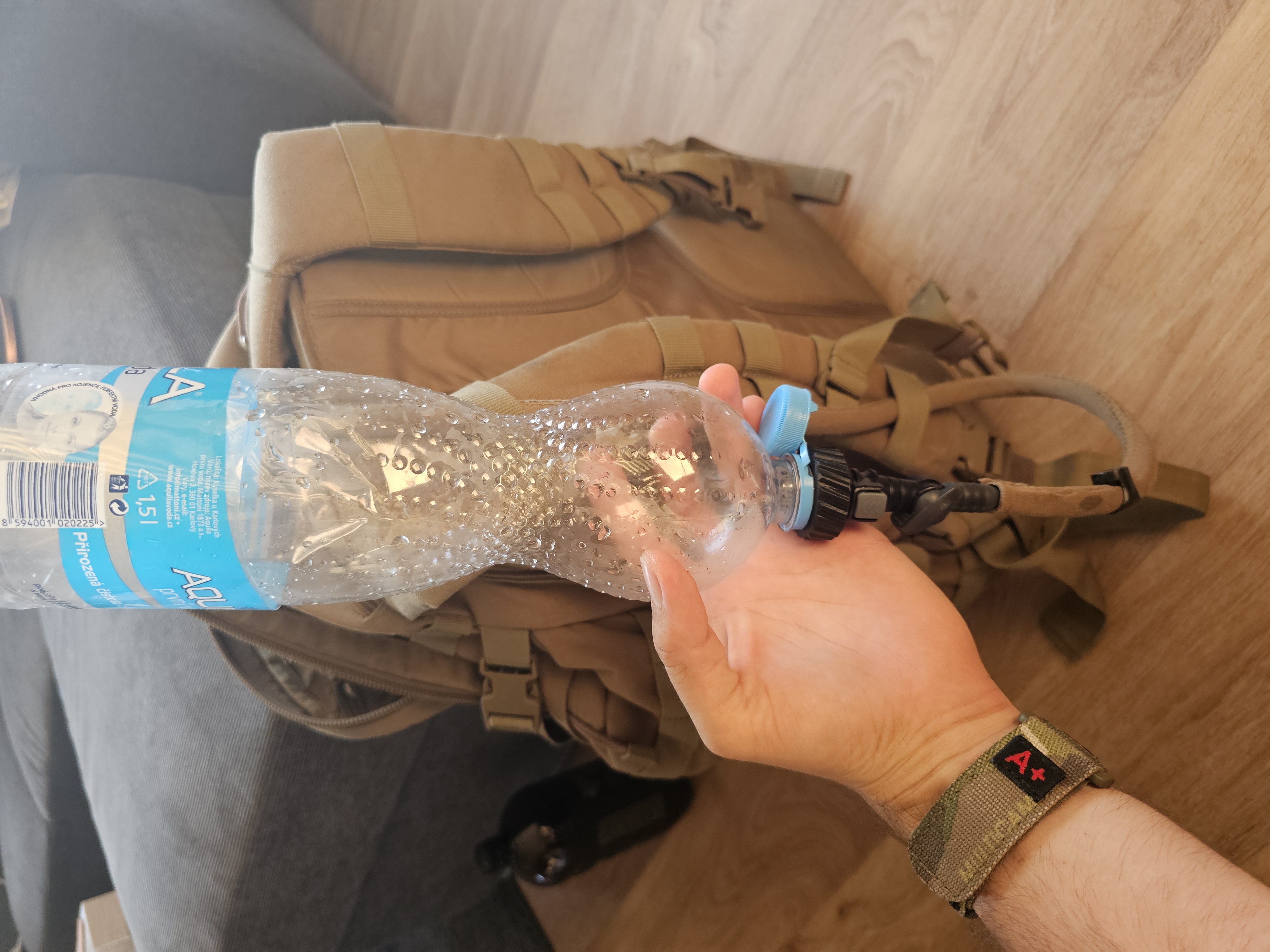 Camelbak PET bottle refill adapter